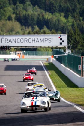 LE MANS CLASSIC SERIES 2026 - SPA-CLASSIC 53 GRANT Guy (gbr), HALES Mark (gbr), TVR Grantura Mk III 1965, The Gentlemen Challenge, action during the 2026 Spa-Classic, 2nd round of the Le Mans Classic Series 2026, from May 22 to 24 in Circuit de Spa-Francorchamps, in Stavelot, Belgium - StavelotBelgium  Copyright: xGREGORYxLENORMANDx