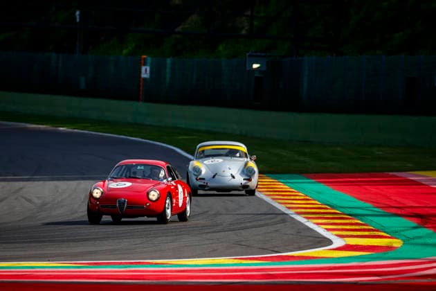 LE MANS CLASSIC SERIES 2026 - SPA-CLASSIC 10 TURRIZIANI Roberto (ita), Alfa Romeo Giulietta SZ Coda Tronca 1965, The Gentlemen Challenge, action during the 2026 Spa-Classic, 2nd round of the Le Mans Classic Series 2026, from May 22 to 24 in Circuit de Spa-Francorchamps, in Stavelot, Belgium - StavelotBelgium  Copyright: xGREGORYxLENORMANDx