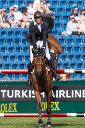 133 Nicola Philippaerts on B Rockabilly Z (BEL) during the TSCHIO 2026 (CHIO 2026) - Prize of Handwerk, Youngster-Tour Final CSIYH1* at the Allianz Park in Aachen, Germany  Copyright: xMartinxPitschx xSPPx Sportspressphoto_153583