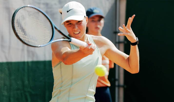 TENNIS - French Open 2026 PARIS,FRANCE,24.MAY.26 - TENNIS - WTA, Tennis Damen Tour, French Open, Roland Garros, Grand Slam. Image shows Lillii Tagger (AUT).  GEPAxpictures xMatthiasxHauer