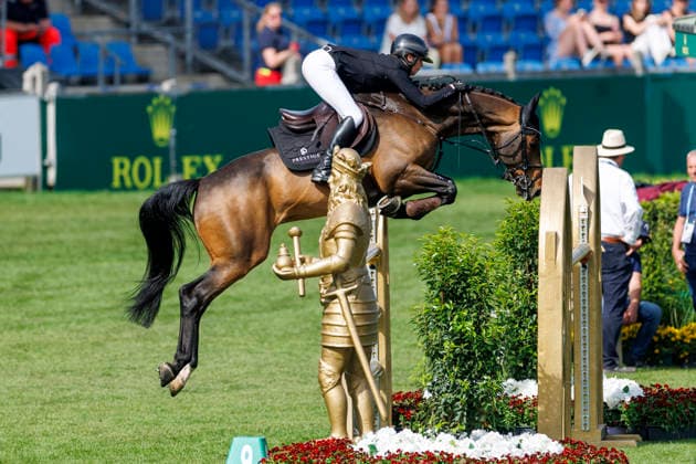 AACHEN - TSCHIO 2026, AACHEN - TSCHIO 2026 AUFFARTH Sandra (GER), Conti 39 CSIYH1* - Jumping competition with jump-off for young horses Prize of Handwerk, Youngster-Tour Final Aachen, Reitstadion Soers 24. May 2026 -