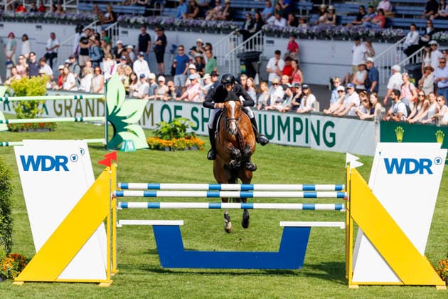 AACHEN - TSCHIO 2026, AACHEN - TSCHIO 2026 DITTMER Rene (GER), Cajero 8 CSIYH1* - Jumping competition with jump-off for young horses Prize of Handwerk, Youngster-Tour Final Aachen, Reitstadion Soers 24. May 2026 -