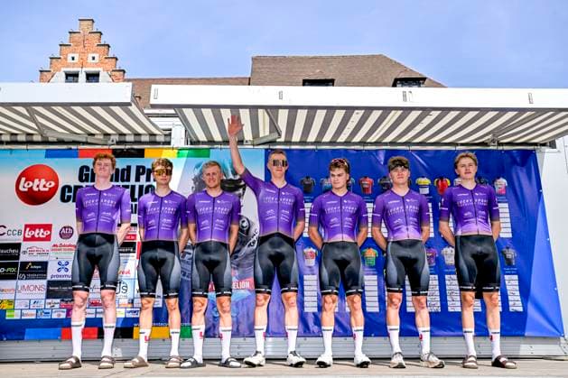Grand Prix Criquielion 2026 Cycling Race LESSINES, BELGIUM - MAY 24 : Lucky Cycling Team during the 58th edition of Grand Prix Criquielion an UCI Class 1.1 one day cycling road race for Men Elite of km with start in Ath and finish in Lessines on May 24, 2026 in Lessines, Belgium, 24 05 2026 Lessines Belgium  Copyright: xSesx