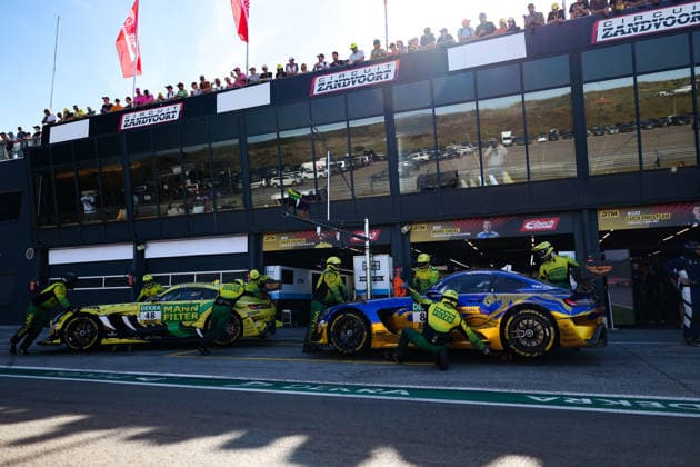 DTM, 3. + 4. Rennen Zandvoort 2026 80 Mercedes-AMG GT3 EVO, Winward Racing: Maro Engel, 48 Mercedes-AMG GT3 EVO, Winward Racing: Jules Gounon- picture by Gruppe C Photography Zandvoort Circuit Park Zandvoort Noord-Holland Netherlands Copyright: xGruppexCxPhotographyx