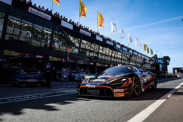 DTM, 3. + 4. Rennen Zandvoort 2026 16 McLaren 720S GT3 Evo, Dörr Motorsport: Timo Glock- picture by Gruppe C Photography Zandvoort Circuit Park Zandvoort Noord-Holland Netherlands Copyright: xGruppexCxPhotographyx