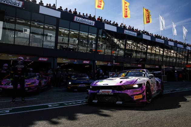 DTM, 3. + 4. Rennen Zandvoort 2026 64 Ford Mustang GT3, HRT Ford Racing: Finn Wiebelhaus- picture by Gruppe C Photography Zandvoort Circuit Park Zandvoort Noord-Holland Netherlands Copyright: xGruppexCxPhotographyx