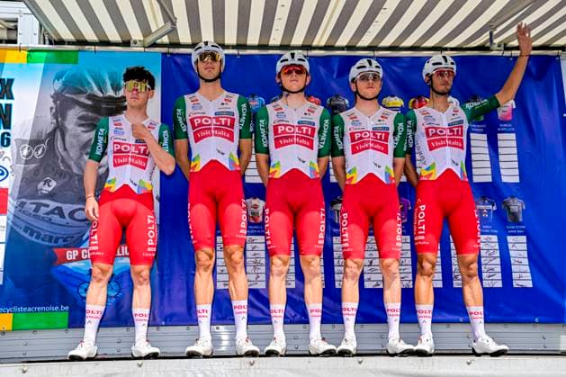 Grand Prix Criquielion 2026 Cycling Race LESSINES, BELGIUM - MAY 24 : Team Polti VisitMalta during the 58th edition of Grand Prix Criquielion an UCI Class 1.1 one day cycling road race for Men Elite of km with start in Ath and finish in Lessines on May 24, 2026 in Lessines, Belgium, 24 05 2026 Lessines Belgium  Copyright: xSesx