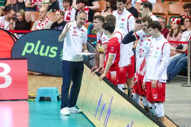 Katowice 24.05.2026 Friendly volleyball match between Poland and Bulgaria on May 24, 2026, in Katowice, Poland --- Mecz towarzyski w siatkowce pomiedzy Polska - Bulgaria Nz. Nikola Grbic Fot. Michal Chwieduk Arena Akcji NEWSPIX.PL --- newspix.pl 