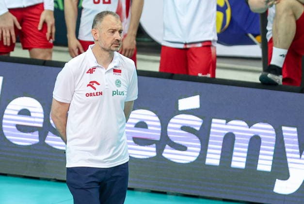 Katowice 24.05.2026 Friendly volleyball match between Poland and Bulgaria on May 24, 2026, in Katowice, Poland --- Mecz towarzyski w siatkowce pomiedzy Polska - Bulgaria Nz. Nikola Grbic Fot. Michal Chwieduk Arena Akcji NEWSPIX.PL --- newspix.pl 