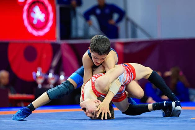 Ringen, U15 EM in Samokov U15 Wrestling European Championships 38kg FS - Mohammad Biysultanov (BEL) df. Norayr Gevorgyan (ARM)