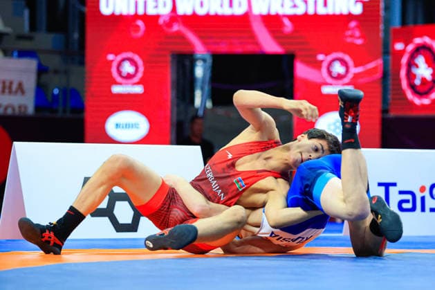 Ringen, U15 EM in Samokov U15 Wrestling European Championships 52kg FS - Badruddin Magomedov (RUS) df. Adam Guliyev (AZE)
