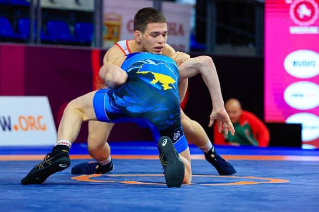 Ringen, U15 EM in Samokov U15 Wrestling European Championships 57kg FS - Yurii Symak (UKR) df. Emre Erkanov Myumyunov (BUL)