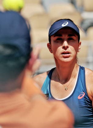 TENNIS - French Open 2026 PARIS,FRANCE,24.MAY.26 - TENNIS - WTA, Tennis Damen Tour, French Open, Roland Garros, Grand Slam. Image shows Belinda Bencic (SUI).  GEPAxpictures xMatthiasxHauer