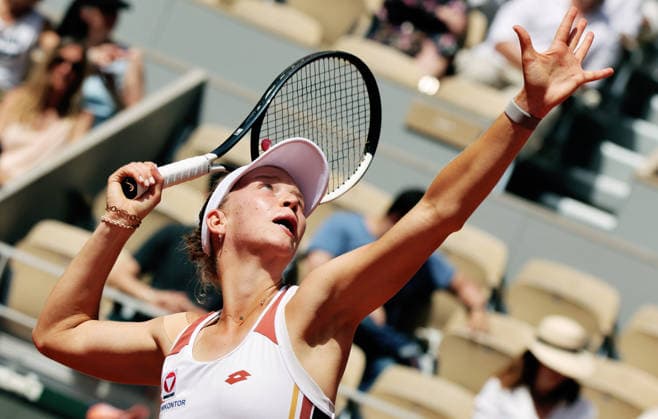 TENNIS - French Open 2026 PARIS,FRANCE,24.MAY.26 - TENNIS - WTA, Tennis Damen Tour, French Open, Roland Garros, Grand Slam. Image shows Sinja Kraus (AUT).  GEPAxpictures xMatthiasxHauer