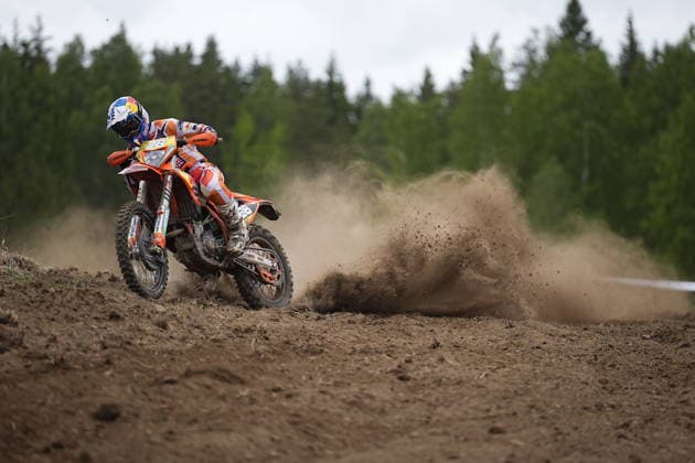 Josep Garcia of Spain Ktm Red Bull Ktm Factory Racing during the 2026 Paulo Duarte FIM EnduroGP World Championship, WM, Weltmeisterschaft race 23. May 2026 in Vierumäki, Finland. (Kalle Parkkinen Newspix24)  Copyright: xKallexParkkinenx NP24kp0413