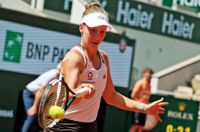 TENNIS - French Open 2026 PARIS,FRANCE,24.MAY.26 - TENNIS - WTA, Tennis Damen Tour, French Open, Roland Garros, Grand Slam. Image shows Sinja Kraus (AUT).  GEPAxpictures xMatthiasxHauer