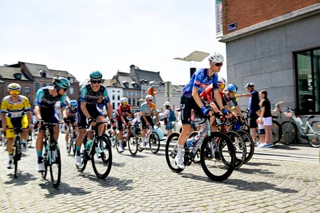 Grand Prix Criquielion 2026 Cycling Race LESSINES, BELGIUM - MAY 24 : Illustration of the start of the race during the 58th edition of Grand Prix Criquielion an UCI Class 1.1 one day cycling road race for Men Elite of km with start in Ath and finish in Lessines on May 24, 2026 in Lessines, Belgium, 24 05 2026 Lessines Belgium  Copyright: xSesx