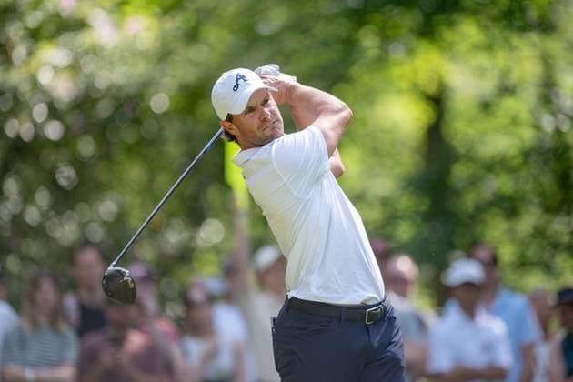 Belgian Thomas Detry pictured in action during the final round (4 4) of the 2026 Soudal Open DP World Tour golf tournament in Schilde, Sunday 24 May 2026. The Soudal Open takes place from 21 to 24 May at the Rinkven Golf Club in Schilde. JONASxROOSENS  x174910223x