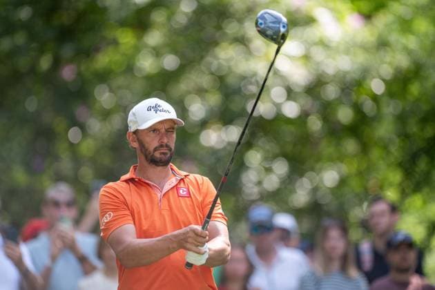 Dutch Joost Luyten pictured during the final round (4 4) of the 2026 Soudal Open DP World Tour golf tournament in Schilde, Sunday 24 May 2026. The Soudal Open takes place from 21 to 24 May at the Rinkven Golf Club in Schilde. JONASxROOSENS  x174910241x