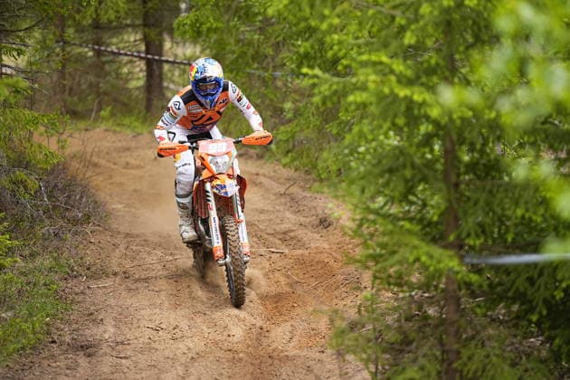 Andrea Verona of Italy Ktm Red Bull Ktm Factory Racing during the 2026 Paulo Duarte FIM EnduroGP World Championship, WM, Weltmeisterschaft race 23. May 2026 in Vierumäki, Finland. (Kalle Parkkinen Newspix24)  Copyright: xKallexParkkinenx NP24kp0419