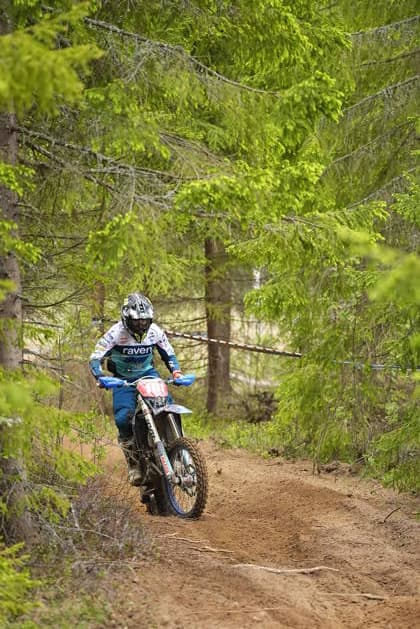 Zachary Pichon of France Tm Moto Tm Moto Boano Factory Enduro Team during the 2026 Paulo Duarte FIM EnduroGP World Championship, WM, Weltmeisterschaft race 23. May 2026 in Vierumäki, Finland. (Kalle Parkkinen Newspix24)  Copyright: xKallexParkkinenx NP24kp0420