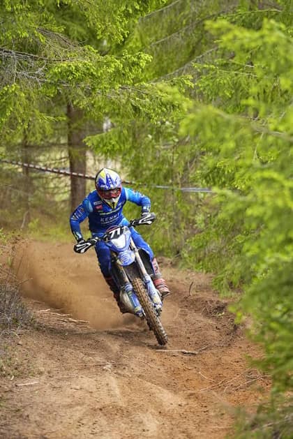 Antoine Magain of Belgium Sherco Team Sherco Factory during the 2026 Paulo Duarte FIM EnduroGP World Championship, WM, Weltmeisterschaft race 23. May 2026 in Vierumäki, Finland. (Kalle Parkkinen Newspix24)  Copyright: xKallexParkkinenx NP24kp0425