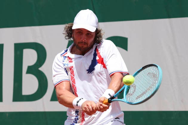 TENNIS : Roland Garros 2026 - 24 05 2026 Kyrian Jacquet (FRA) Vs Marco Trungelliti (ARG) ParisFrance  Copyright: xMichaelxBaucherx