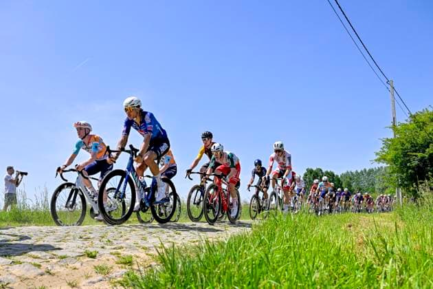 Grand Prix Criquielion 2026 Cycling Race LESSINES, BELGIUM - MAY 24 : Sentjens Sente (BEL) of Alpecin Premier Tech during the 58th edition of Grand Prix Criquielion an UCI Class 1.1 one day cycling road race for Men Elite of km with start in Ath and finish in Lessines on May 24, 2026 in Lessines, Belgium, 24 05 2026 Lessines Belgium  Copyright: xSesx