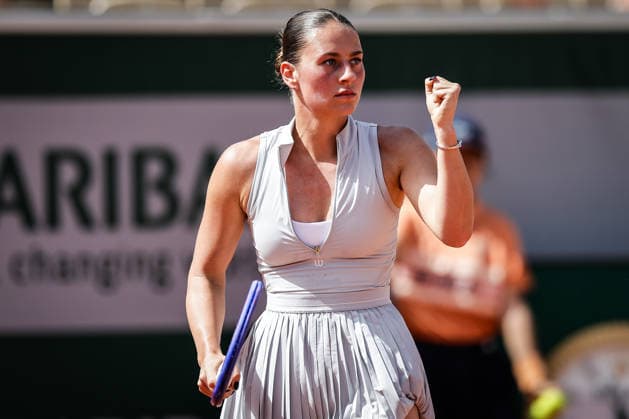 May 24, 2026, Paris, France, France: Marta KOSTYUK of Ukraine during the first day of the Roland-Garros 2026, French Open 2026, Grand Slam tennis tournament at Roland-Garros Stadium on May 24, 2026 in Paris, France. Roland Garros 2026 - Day 1  - ZUMAm308 20260524_zsp_m308_009 Copyright: xMatthieuxMirvillex