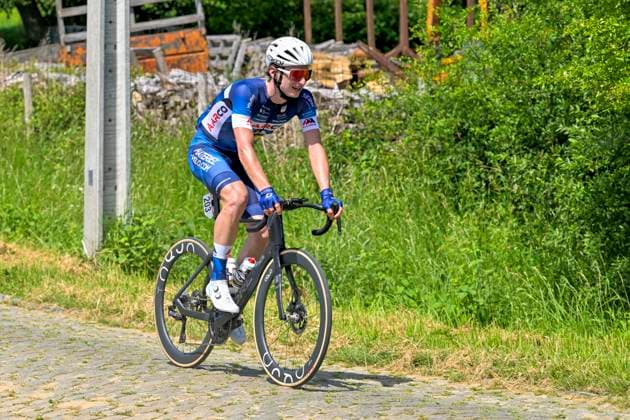 Grand Prix Criquielion 2026 Cycling Race LESSINES, BELGIUM - MAY 24 : Dallemagne Leopold of Team Aarco during the 58th edition of Grand Prix Criquielion an UCI Class 1.1 one day cycling road race for Men Elite of km with start in Ath and finish in Lessines on May 24, 2026 in Lessines, Belgium, 24 05 2026 Lessines Belgium  Copyright: xSesx