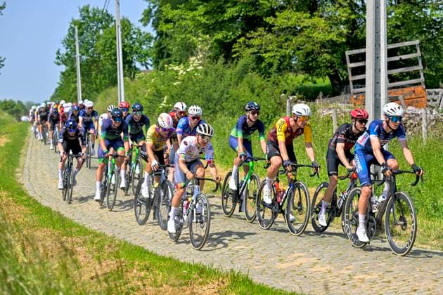 Grand Prix Criquielion 2026 Cycling Race LESSINES, BELGIUM - MAY 24 : Rider of Team Cofidis during the 58th edition of Grand Prix Criquielion an UCI Class 1.1 one day cycling road race for Men Elite of km with start in Ath and finish in Lessines on May 24, 2026 in Lessines, Belgium, 24 05 2026 Lessines Belgium  Copyright: xSesx