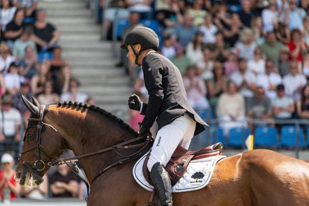309 Willem Greve on Grandorado TN N.O.P. (NED) during the TSCHIO 2026 (CHIO 2026) - Rolex Grand Prix, part of the Rolex Grand Slam of Show Jumping, The Grand Prix of Aachen CSI5* at the Allianz Park in Aachen, Germany  Copyright: xMartinxPitschx xSPPx Sportspressphoto_153696