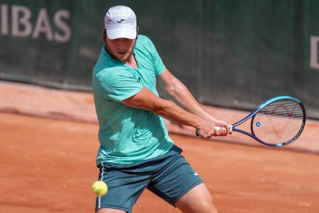 2026-05-24 2026 French Open - Day One PARIS, FRANCE - MAY 24: Miomir Kecmanovic of Serbia during Day One of the 2026 French Open at Roland Garros on May 24, 2026 in Paris, France. (Photo by Marleen Fouchier BSR Agency) Paris France Content not available for redistribution in The Netherlands directly or indirectly through any third parties. Copyright: xBSRxAgencyx