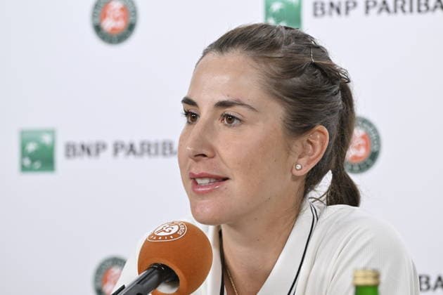 Tennis -Internationaux de France - Roland Garros 2026 - ITF - 24 05 2026 - Tennis -Internationaux de France - Roland Garros 2026 - ITF - 24 05 2026 - Belinda Bencic - Suisse ParisFrance  Copyright: xChryslenexCaillaud Psnewzx