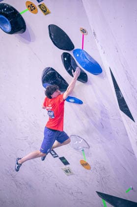 24.05.2026: Klettern - Bouldern: World Climbing Series Bern 2026 - Halbfinale Herren Guillermo Peinado Franganillo (ESP) Bern Bern Expo Schweiz