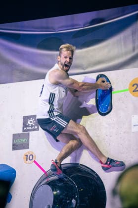 24.05.2026: Klettern - Bouldern: World Climbing Series Bern 2026 - Halbfinale Herren Anze Peharc (SLO) Bern Bern Expo Schweiz