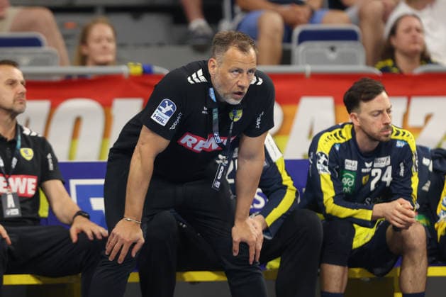 24.05.2026, xtgx, Handball, Daikin HBL, Rhein Neckar Löwen - SC Magdeburg v.l. Maik Machulla (Rhein-Neckar Loewen, Trainer) Mannheim