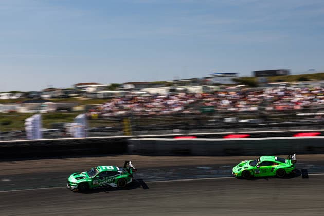 DTM, 3. + 4. Rennen Zandvoort 2026 11 BMW M4 GT3 Evo, Schubert Motorsport: Marco Wittmann, 90 Porsche 911 GT3 R (992), Manthey: Ricardo Feller- picture by Gruppe C Photography Zandvoort Circuit Park Zandvoort Noord-Holland Netherlands Copyright: xGruppexCxPhotographyx
