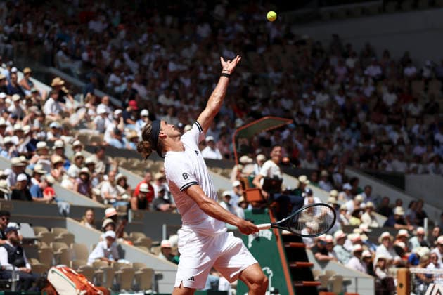 TENNIS : Roland Garros 2026 - 24 05 2026 Benjamin Bonzi (FRA) Vs Alexander Zverev (GER) ParisFrance  Copyright: xMichaelxBaucherx