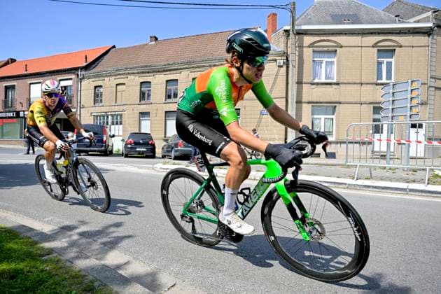 Grand Prix Criquielion 2026 Cycling Race LESSINES, BELGIUM - MAY 24 : Danklof Bram of Team Azerion Villa Valkenburg during the 58th edition of Grand Prix Criquielion an UCI Class 1.1 one day cycling road race for Men Elite of km with start in Ath and finish in Lessines on May 24, 2026 in Lessines, Belgium, 24 05 2026 Lessines Belgium  Copyright: xSesx