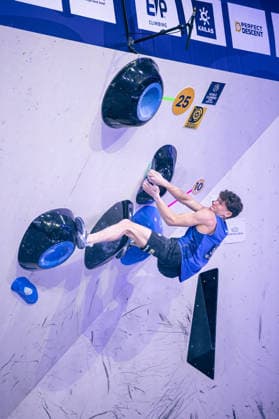 24.05.2026: Klettern - Bouldern: World Climbing Series Bern 2026 - Halbfinale Herren Mejdi Schalck (FRA) Bern Bern Expo Schweiz