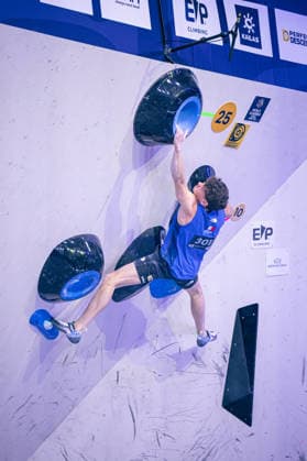 24.05.2026: Klettern - Bouldern: World Climbing Series Bern 2026 - Halbfinale Herren Mejdi Schalck (FRA) Bern Bern Expo Schweiz