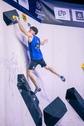 24.05.2026: Klettern - Bouldern: World Climbing Series Bern 2026 - Halbfinale Herren Mejdi Schalck (FRA) Bern Bern Expo Schweiz