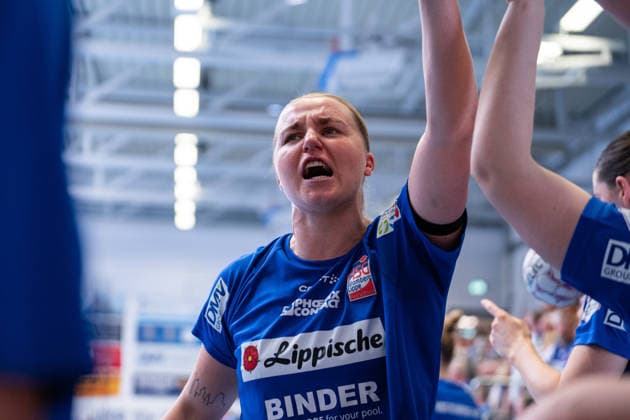 HSG Blomberg-Lippe (GER) vs. Borussia Dortmund (GER) Handball, 1. Handball Bundesliga Frauen, Finale, Spiel 2, 24.5.2026, Saision 2025 2026, Blomberg Blomberg Sporthalle an der Ulmenallee Deutschland