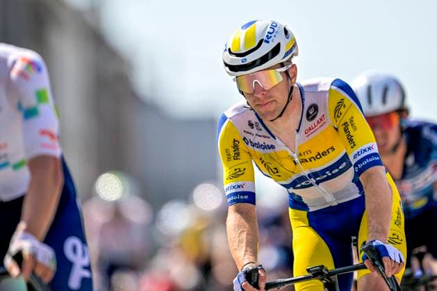 Grand Prix Criquielion 2026 Cycling Race LESSINES, BELGIUM - MAY 24 : Rider of Team Flanders - Baloise in action during the 58th edition of Grand Prix Criquielion an UCI Class 1.1 one day cycling road race for Men Elite of km with start in Ath and finish in Lessines on May 24, 2026 in Lessines, Belgium, 24 05 2026 Lessines Belgium  Copyright: xSesx