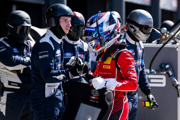 ADAC GT Masters, 3. + 4. Rennen Zandvoort 2026 2 Ford Mustang GT3, Haupt Racing Team: Kiano Blum, Niklas Kalus - picture by Gruppe C Photography Zandvoort Circuit Park Zandvoort Noord-Holland Netherlands Copyright: xGruppexCxPhotographyx