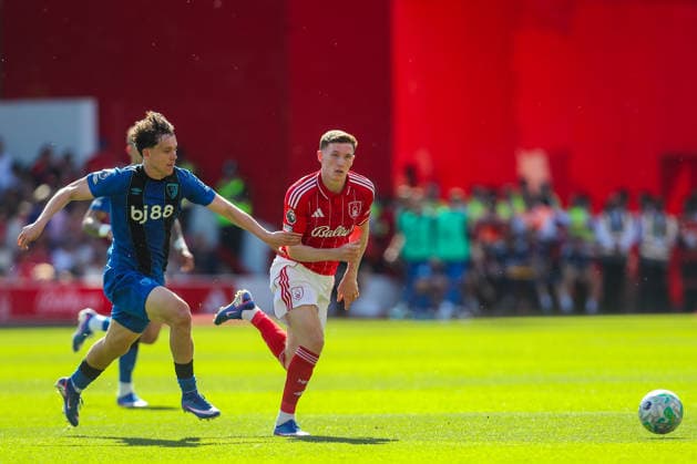 Nottingham Forest v AFC Bournemouth, Premier League Elliot Anderson Of Nottingham Forest in action during the Nottingham Forest v AFC Bournemouth Premier League match at the City Ground, West Bridgford, England on 23 May 2026 Credit: Lee Keuneke Every Second Media Editorial use only. All images are copyright Every Second Media Limited. No images may be reproduced without prior permission. All rights reserved. Premier League and Football League images are subject to licensing agreements with Football DataCo Limited. see https: www.football-dataco.com Copyright: xIMAGO EveryxSecondxMediax ESM-2007-0066 LeexKeunekex xEveryxSecondxMediax