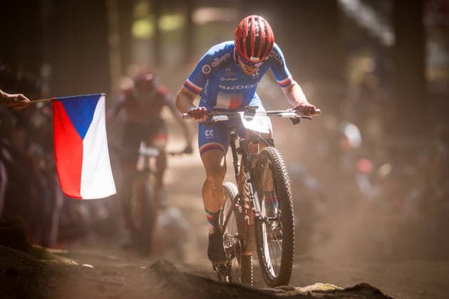 Sport Bilder des Tages World Cup cross country mountain elite men s race, Vysocina Arena, Nove Mesto na Morave, May 24, 2026. Jan Zatloukal from Czech republic. (CTKxPhoto JaroslavxSvoboda) CTKPhotoP2026052404910  CTKPhotoP2026052404910