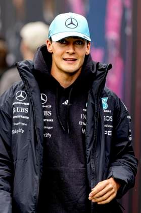 MONTREAL - Formula 1 driver George Russell of Mercedes AMG-Petronas Formula One Team during the Formula 1 Canada Race at the Circuit Gilles Villeneuve on May 24, 2026 in Montreal, Canada. (Photo by DeFodi Images) -