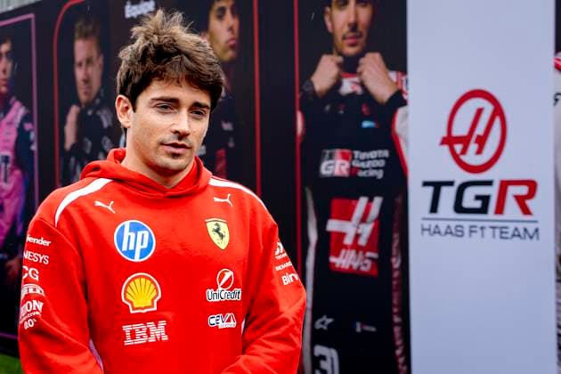 MONTREAL - Formula 1 driver Charles Leclerc of Scuderia Ferrari HP during the Formula 1 Canada Race at the Circuit Gilles Villeneuve on May 24, 2026 in Montreal, Canada. (Photo by DeFodi Images) -